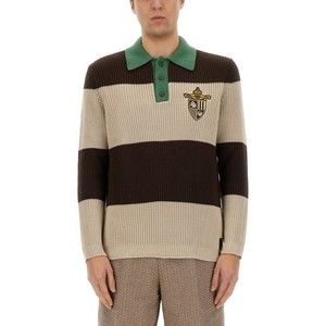 Fendi Ribbed Cotton Jersey Polo - NWT